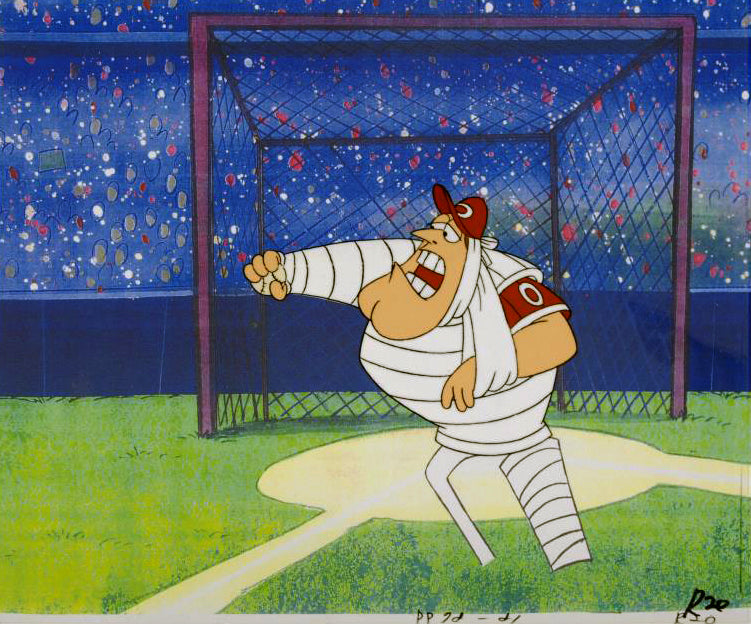 The Pink Panther Show MGM United Artists Production Animation Cel with Paired Pencil Sketch