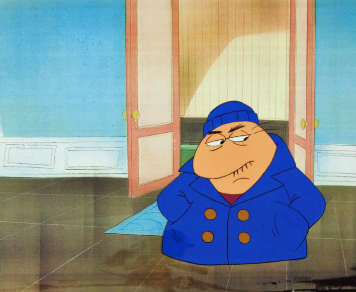 The Pink Panther Show MGM United Artists Production Animation Cel with Paired Pencil Sketch