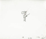 The Pink Panther Show MGM United Artists Original Production Animation Cel with Paired Pencil Sketches