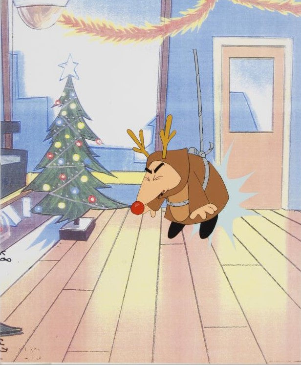 The Pink Panther Show MGM United Artists Production Animation Cel with Paired Pencil Sketch