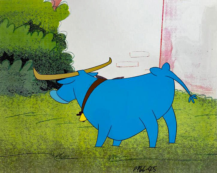 The Pink Panther Show MGM United Artists Original Production Animation Cel with Paired Pencil Sketch