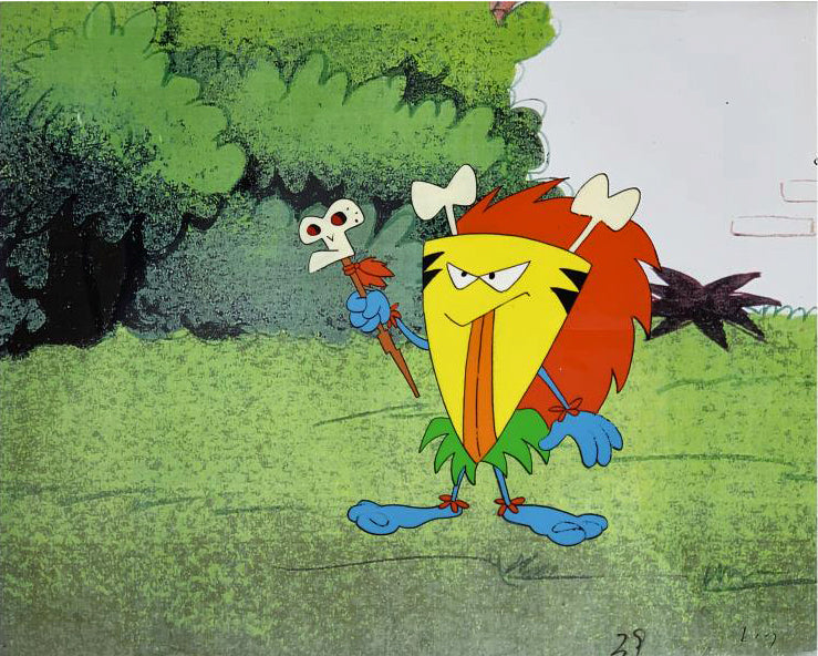 The Pink Panther Show MGM United Artists Production Animation Cel and Paired Pencil Sketch