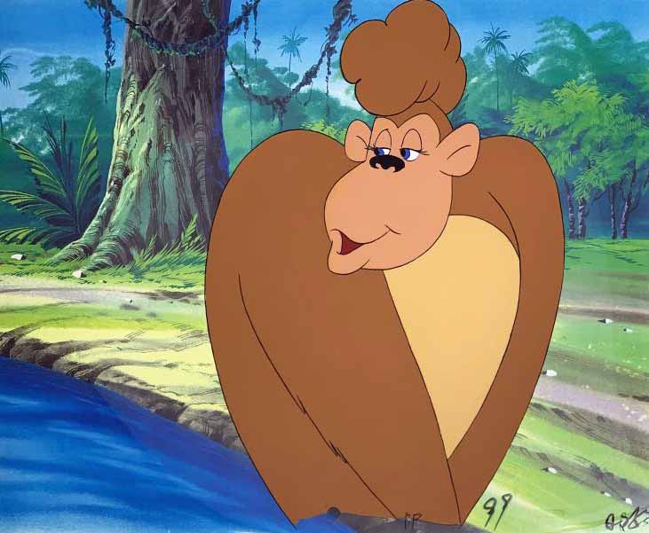 The Pink Panther Show MGM United Artists Original Production Animation Cel with Paired Pencil Sketch