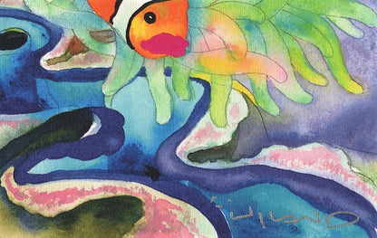Sea of Color Giclée on Canvas by Wyland and Tracy Taylor Wyland Hand Signed and Numbered