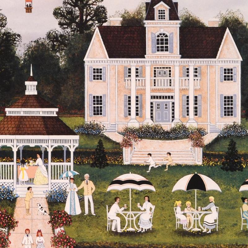 Southern Serendipity Jane Wooster Scott Lithograph Print Artist Hand Signed and Numbered