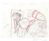 Forward March Hare Tom Ray Original Pencil Layout Drawing Hand Signed by the Artist Widow Brenda Ray