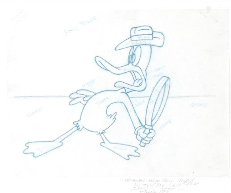 Donald Duck ORIGINAL ART Pencil drawing sketch cartoon comic Disney Parrish  art | eBay