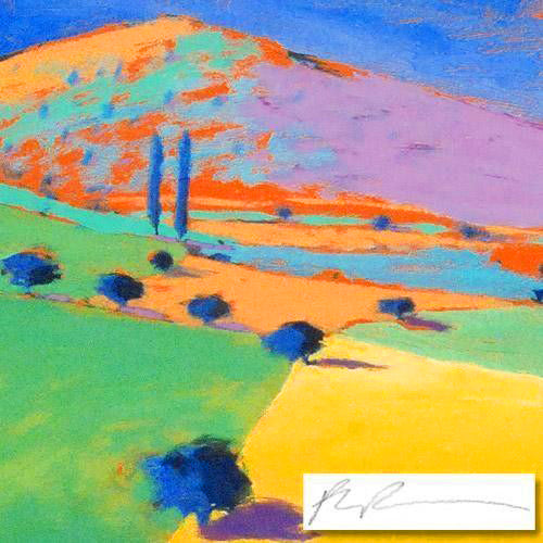 The Hill Paul Powis Artist Proof Serigraph Print Hand Signed and AP Numbered