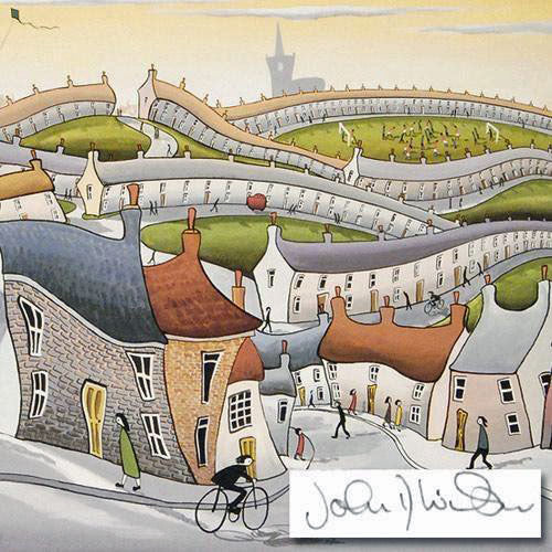 The Timeless Town John Wilson Giclée Print Artist Hand Signed and Numbered