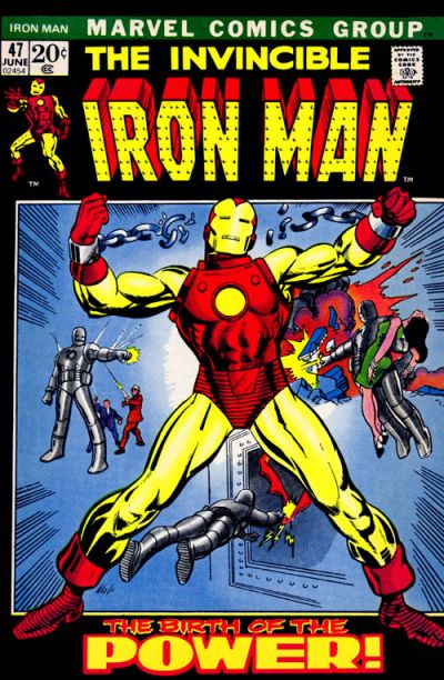 The Invincible Iron Man 47 Gil Kane Marvel Collector Covers Series Lithocel Print Numbered and Matted