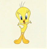 Tweety Bird Warner Bros Hand Tinted Color Etching Numbered and Framed