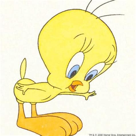 Tweety Bird Warner Bros Looney Tunes Hand Tinted Color Etching Numbered