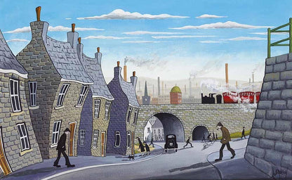 Underneath the Arches John Wilson Giclée Print Artist Hand Signed Numbered and Framed