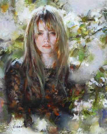 Christine Vidan Vittorio Dangelico Canvas Giclée Print Artist Hand Signed and Numbered