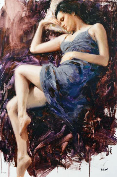 Before the Sunrise Vidan Vittorio Dangelico Canvas Giclée Print Artist Hand Signed and Numbered