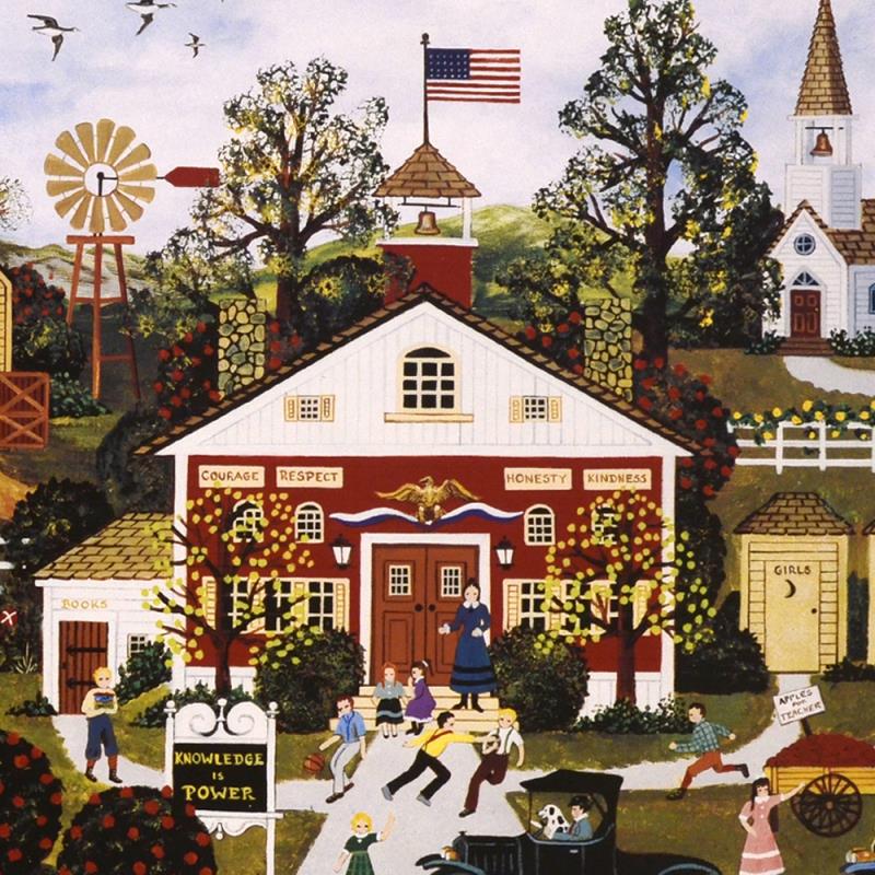 Vacation Anticipation Jane Wooster Scott Lithograph Print Artist Hand Signed and Numbered