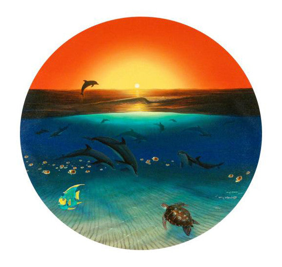 Warmth of the Sea Wyland Canvas Giclée Print Artist Hand Signed and Numbered