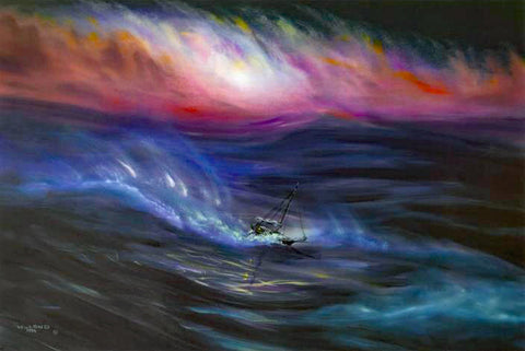 Storm Wyland Lithograph Print Artist Hand Signed and Numbered