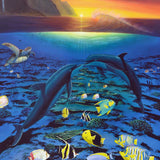 Kiss for the Sea Wyland Lithograph Print Artist Hand Signed and Numbered