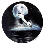 Orca Moon Wyland Mixed Media Artist Hand Signed and Numbered
