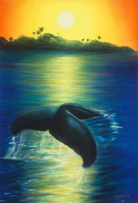 New Dawn Wyland Canvas Giclée Print Artist Hand Signed and Numbered