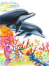 Sea of Color Giclée on Canvas by Wyland and Tracy Taylor Wyland Hand Signed and Numbered