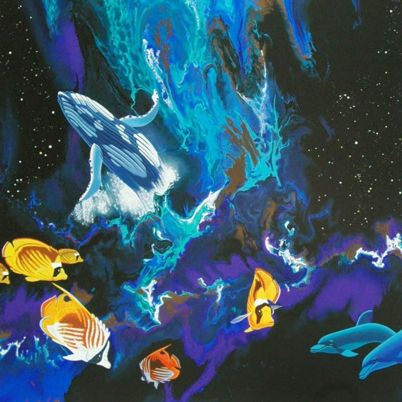 Moondance William Schimmel Serigraph Print Artist Hand Signed and Numbered