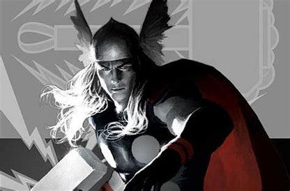 Wolverine Avengers Origins Thor 1 and The X Men 2 Marvel Comics Artist Al Barrionuevo Canvas Giclée Print Numbered