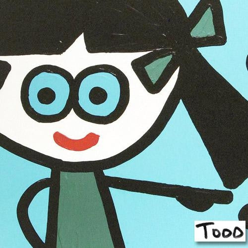 I Hear the Other Ugly People Calling You Todd Goldman Canvas Giclée Print Artist Hand Signed and Numbered