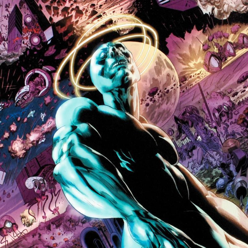 Silver Surfer In Thy Name 3 Marvel Comics Artist Tan Eng Huat Canvas Giclée Numbered