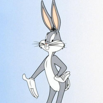Bugs Bunny Warner Bros Looney Tunes Sericel by Authentic Images