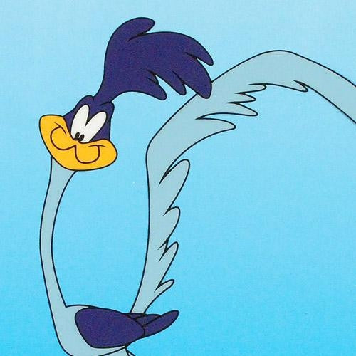 Road Runner Warner Bros Looney Tunes Licensed Sericel Authentic Images Published