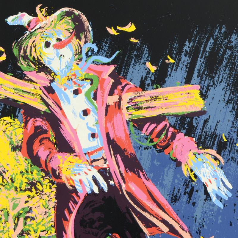 Scare Crow Paul Blaine Henrie Serigraph Artist Proof Print Hand Signed and AP Numbered