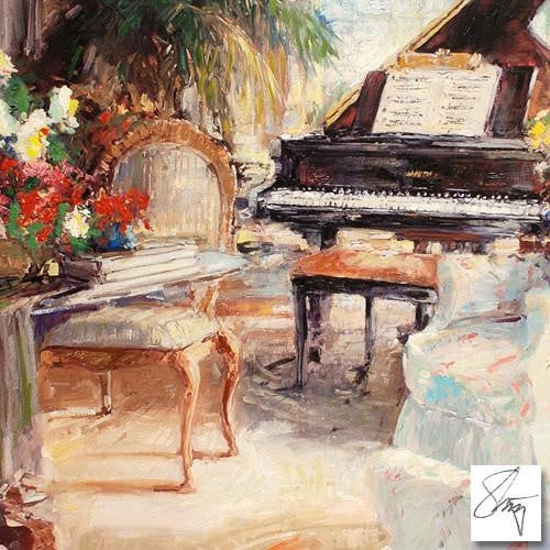 Classic Comfort Stephen Shortridge Hand Embellished Artist Proof Canvas Giclée Print Artist Hand Signed and AP Numbered