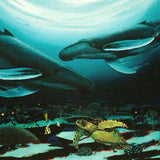 Humpback Dance Wyland Canvas Giclée Print Artist Hand Signed and Numbered