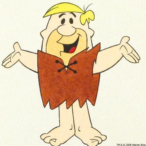 Hanna Barbera Barney Rubble Hand Tinted Color Etching Numbered Licensed by Universal Studios