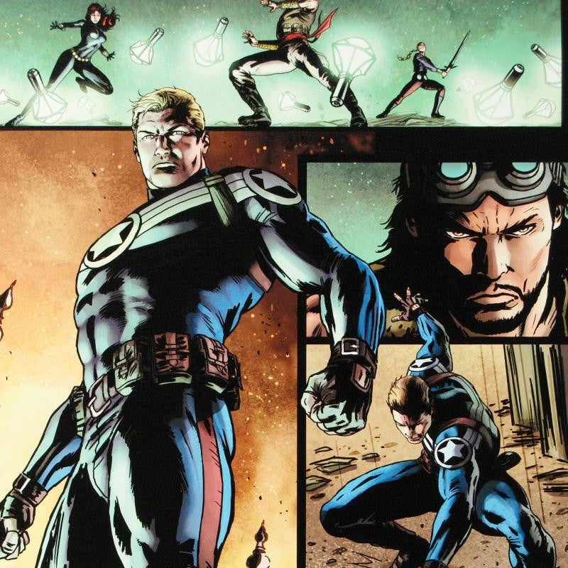 Hulk 43 Marvel Comics Artist Patrick Zircher Canvas Giclée Print Numbered