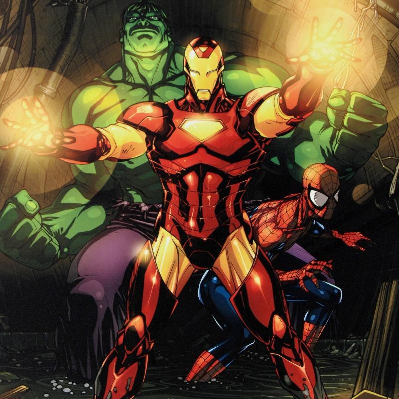 Secret Invasion 7 Marvel Comics Artist Leinil Francis Yu Canvas Giclée Print Numbered