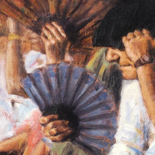 Gran Expectativa Fabian Perez Artis Proof Giclée on Board Artist Hand Signed and AP Numbered