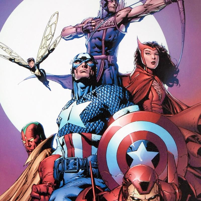 Avengers 80 Artist Marvel Comics David Finch Canvas Giclée Print Numbered