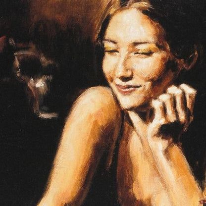 Selling Pleasure II Fabian Perez Giclee Print on Board Artist Hand Signed and Numbered