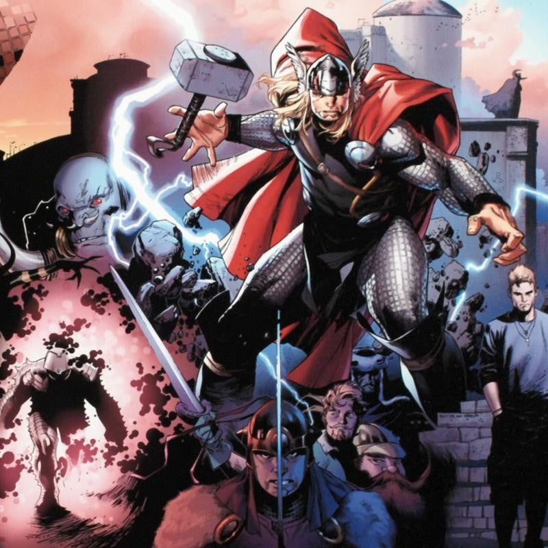 Thor 600 Marvel Comics Artist Olivier Coipel Canvas Giclée Print Numbered