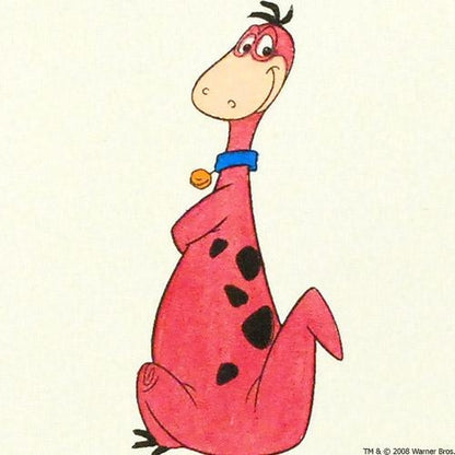 Dino Hanna Barbera Hand Tinted Color Etching Numbered