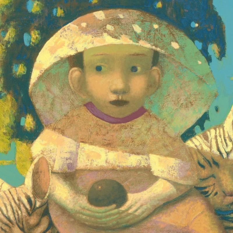 My Favorite Cats Sasha Bassari Artist Hand Embellished Canvas Serigraph Print Artist Hand Signed and Numberedd