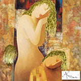 Inspiration Arbe Ara Berberyan Artist Hand Embellished Canvas Giclée Print Signed and Numbered