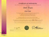 Fish Tale Chuck Jones Artist Proof Hand Painted Animation Cel Hand Signed and Numbered with Full Color Background