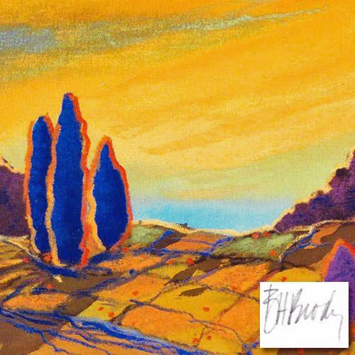 Glory Days IV B H Brody Serigraph Print Artist Hand Signed and Numbered