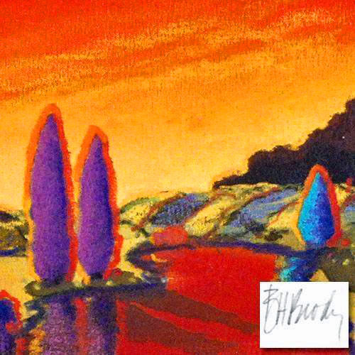 Glory Days I B H Brody Serigraph Print Artist Hand Signed and Numbered