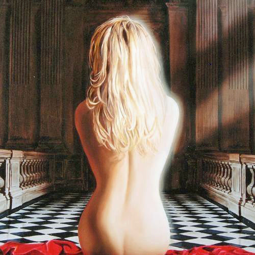 Serenity Chris Dellorco Canvas Giclée Print Artist Hand Signed and Numbered