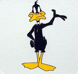 Daffy Duck - Limited Edition Etching on Paper with Hand Tinted Coloring by Warner Bros.